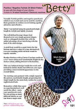 Betty - 24 Stitch Fairisle